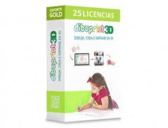 DIBUPRINT 3D COLIDO SOFTWARE MEDIUM SUPORTE GOLD 8X5 LICENCA