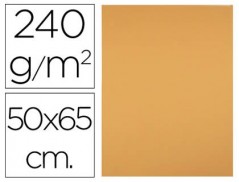 CARTOLINA LIDERPAPEL 50X65 CM 240G/M2 AVELA PACK DE 25 UNIDA