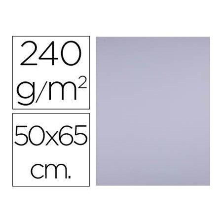CARTOLINA LIDERPAPEL 50X65 CM 240G/M2 LILÁS PACK DE 25 UNIDA