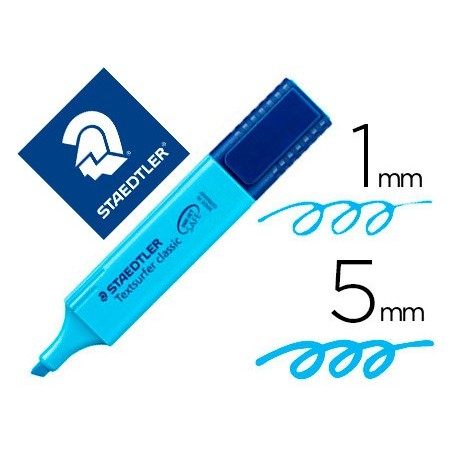 10un MARCADOR STAEDTLER TEXTSURFER CLASSIC 364 FLUORESCENTE