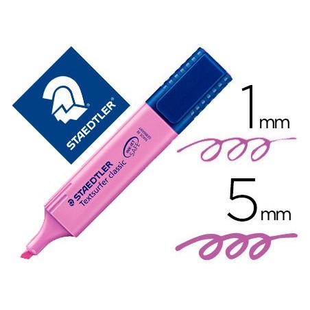 10un MARCADOR STAEDTLER TEXTSURFER CLASSIC 364 FLUORESCENTE