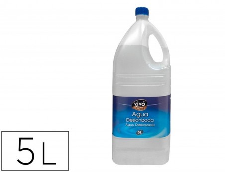 AGUA DESTILADA VIVOCHEF GARRAFA 5L