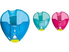 30un APARA LAPIS PLASTICO MAPED I-GLOO 1 USO COM DEPOSITO CO