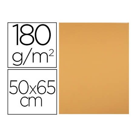 CARTOLINA LIDERPAPEL 50X65 180 GR AVELA EMBALAGEM DE 25