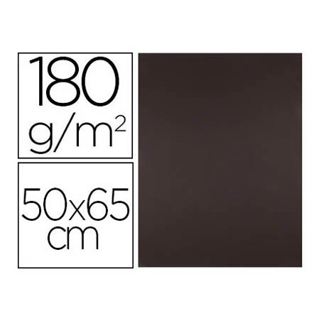 CARTOLINA LIDERPAPEL 50X65 180 GR CASTANHO EMBALAGEM DE 25