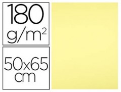 CARTOLINA LIDERPAPEL 50X65 180 GR AMARELO MEDIO EMBALAGEM DE
