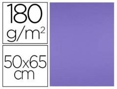CARTOLINA LIDERPAPEL 50X65 180 GR ROXO EMBALAGEM DE 25