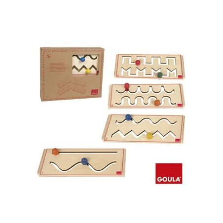 JOGO GOULA DIDACTICO PRE-ESCRITA SET DE 4