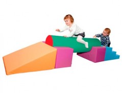 CONJUNTO PSICOMOTROCIDADE 45 SUMO DIDACTIC MULTICOR 245X60X4