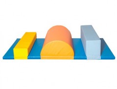 CONJUNTO PSICOMOTROCIDADE 80 SUMO DIDACTIC MULTICOR 200X100X