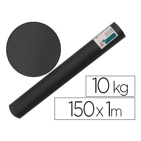 PAPEL KRAFT VERGE LIDERPAPEL PRETO BOBINA 10 KG
