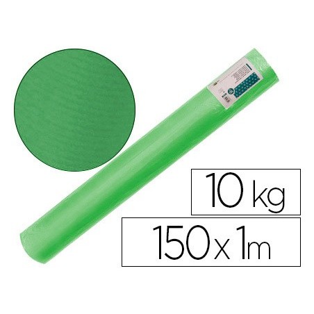PAPEL KRAFT VERGE LIDERPAPEL VERDE BOBINA 10 KG