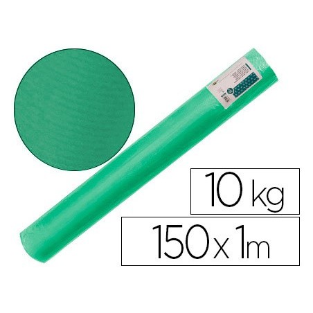 PAPEL KRAFT VERGE LIDERPAPEL VERDE MUSGO BOBINA 10 KG
