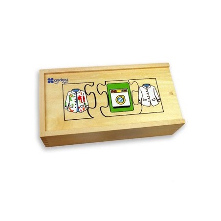 PUZZLE ANDREUTOYS MADEIRA SEQUENCIAS TEMPORAIS 10 PUZZLES 24