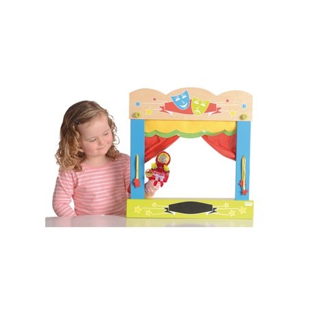 TEATRO FIESTA CRAFTS DE SOBREMESA MARIONETAS EM MADEIRA 45X4