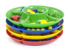 JOGO MINILAND BANDEJA CLASIFICAÇÃO 5 COMPARTIMENTOS 26 CM DI