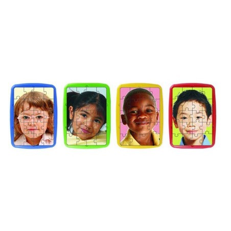 PUZZLE MINILAND O MUNDO SET DE 4 UNIDADES 20 PEÇAS