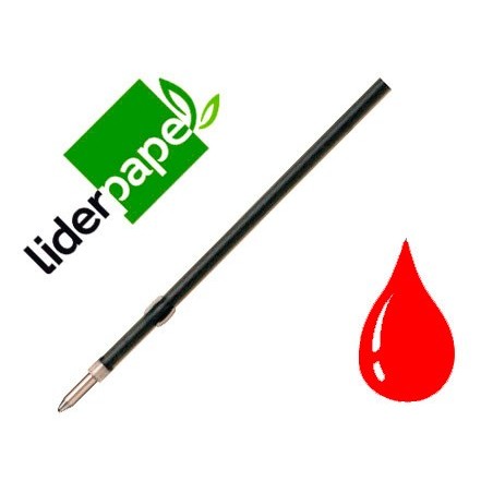 RECARGA ESFEROGRAFICA LIDERPAPEL GUMMY TOUCH RETRATIL 1,0 MM