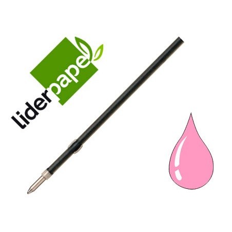 RECARGA ESFEROGRAFICA LIDERPAPEL GUMMY TOUCH RETRATIL 1,0 MM