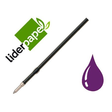 RECARGA ESFEROGRAFICA LIDERPAPEL GUMMY TOUCH RETRATIL 1,0 MM
