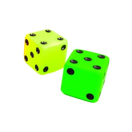 DADOS AMAYA EM GOMA EVA 15X15 CM