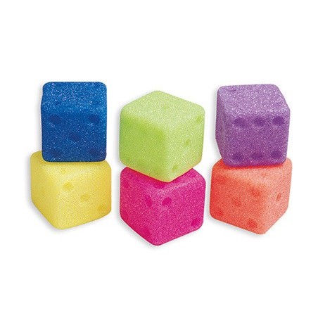 DADOS AMAYA EM GOMA EVA 15X15 CM