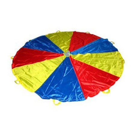 PARA-QUEDAS AMAYA DE NELON COM 12 ASAS CORES 3,50 M