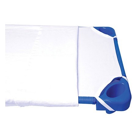 FOLHA PARA CAMA DE CRECHE AMAYA BRANCA 50% ALGODAO 50% ACRIL