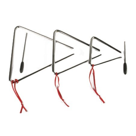 TRIANGULO AMAYA GRANDE EM AÇO 20X20 CM