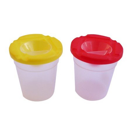 FRASCO LIMPA PINCEIS ARTIST DE PLASTICO