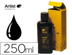 TINTA CHINA ARTIST PRETA FRASCO 200 ML