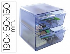 CUBO DE ARQUIVO ARCHIVO 2000 4 GAVETAS ORGANIZADOR MODULAR P
