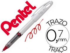 12un ROLLER PENTEL ENERGEL TRADIO CORPO NA COR BRANCO PONTA