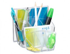 ORGANIZADOR SECRETARIA CEP CON 8 COMPARTIMENTOS PLASTICO TRA