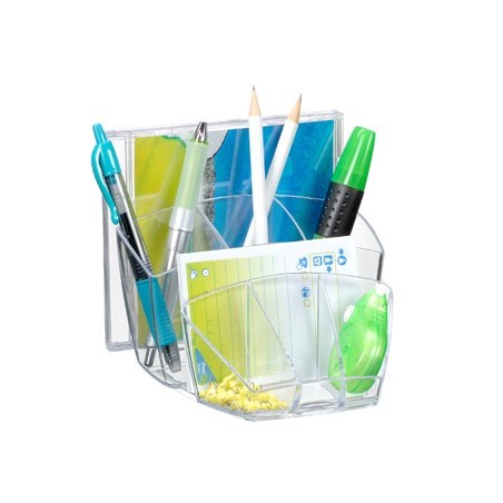 ORGANIZADOR SECRETARIA CEP CON 8 COMPARTIMENTOS PLASTICO TRA