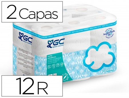 PAPEL HIGIENICO OLIMPIC 2 CAPAS - PACK DE ROLOS