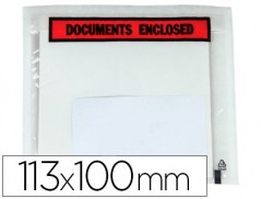 ENVELOPE AUTOADESIVO Q-CONNECT PORTADOCUMENTOS MULTILINGUE 1