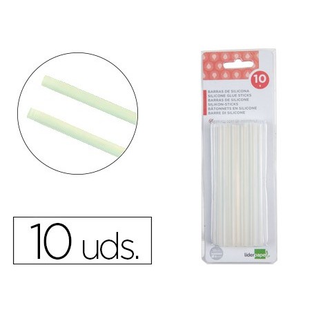 BARRAS TERMOFUSIVEL LIDERPAPEL DE 8 MM DE DIAMETRO X 100 MM