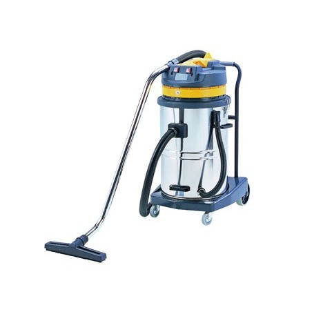 ASPIRADOR INDUSTRIAL Q-CONNECT 70L 2000W  EM SECO E COM AGUA