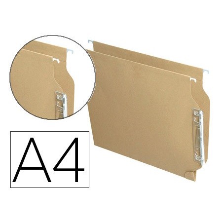 25un CAPAS DE SUSPENSAO HAMELIN DIN A4 VISOR LATERAL KRAFT