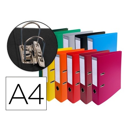 10un PASTA DE ARQUIVO DE ALAVANCA EXACOMPTA CARTAO FORRADO P