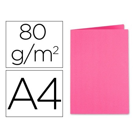 100un CLASSIFICADOR EXACOMPTA A4 ROSA FUCSIA   80G/M2