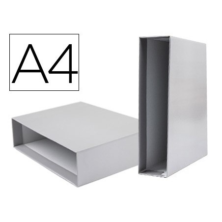 CAIXA DE ARQUIVO DE ALAVANCA CARTAO LIDERPAPEL DIN-A4 DOCUME