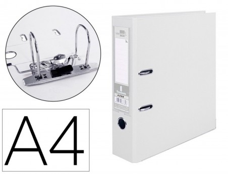 PASTA DE ARQUIVO LIDERPAPEL DOCUMENTA PVC A4, 70 MM, BRANCO