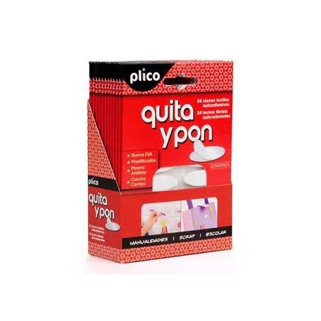 VELCRO AUTOADESIVO REDONDO 24 FECHOS