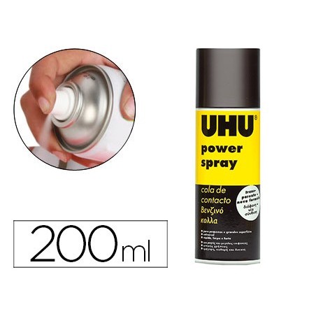 COLA UHU POWER SPRAY 200 ML