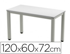 MESA DE ESCRITORIO ROCADA EXECUTIVE 200AD02 ALUMINIO /CINZA