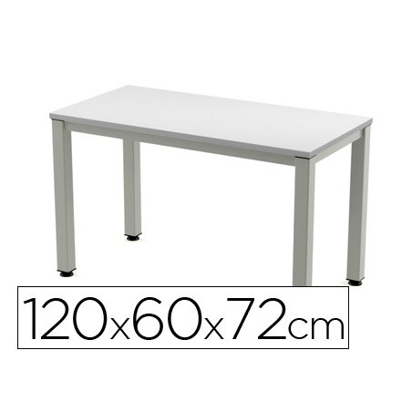 MESA DE ESCRITORIO ROCADA EXECUTIVE 200AD02 ALUMINIO /CINZA