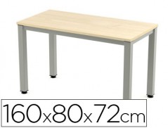 MESA DE ESCRITORIO ROCADA EXECUTIVE 2002AD01 ALUMINIO /FAIA