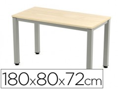 MESA DE ESCRITORIO ROCADA EXECUTIVE 2003AD01 ALUMINIO /FAIA